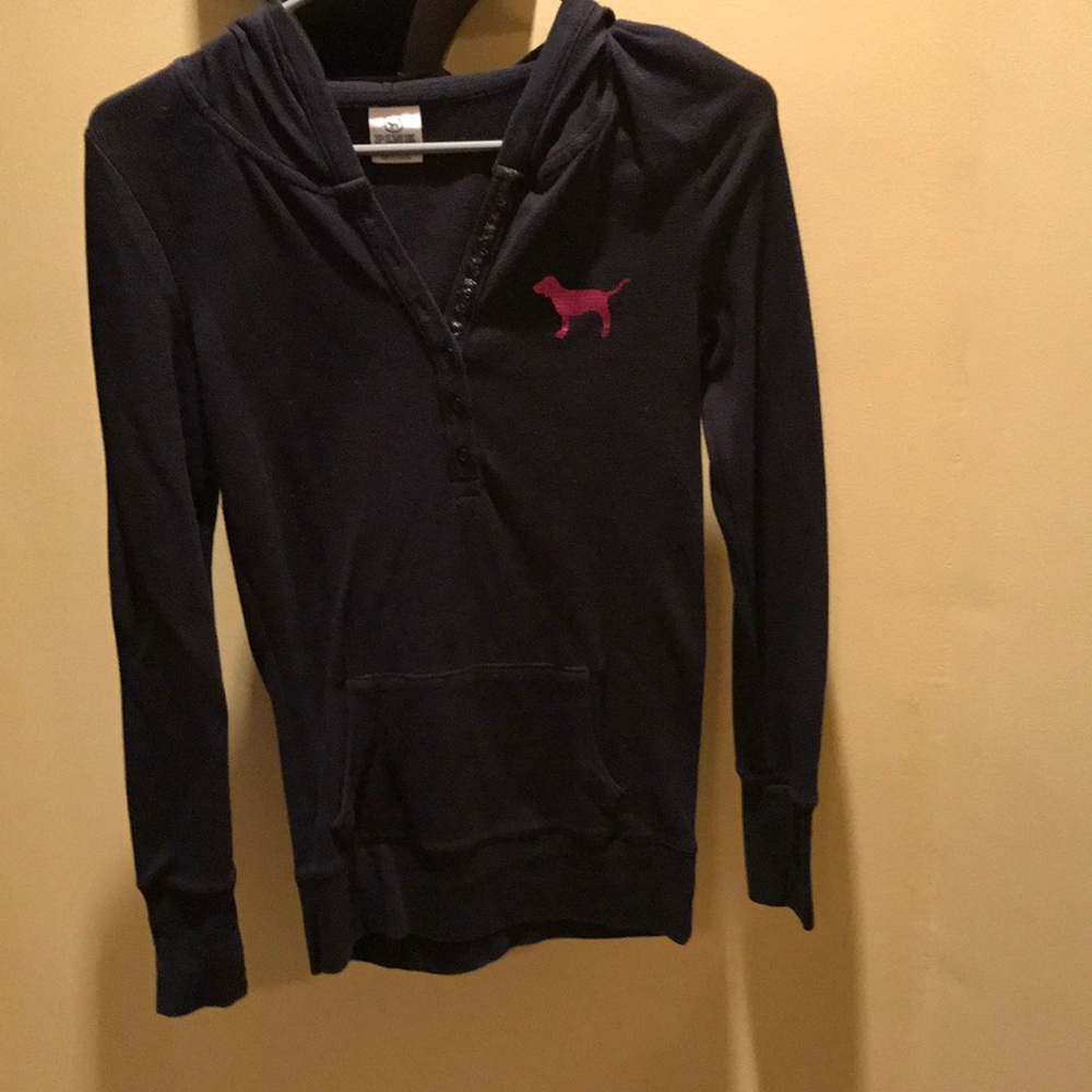 PINK hoodie thermal